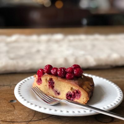 Cranberry Christmas Coffee/Tea Cake